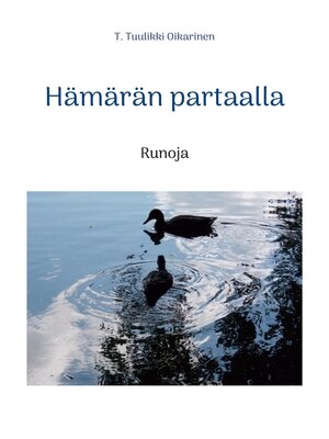 cover image of Hämärän partaalla